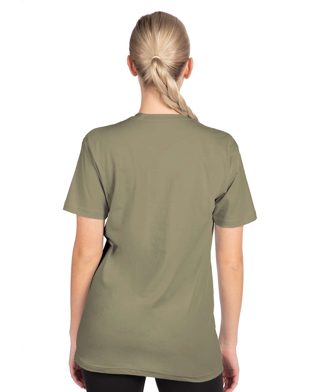 Next Level Cotton T-Shirt 3600 #colormdl_Light Olive