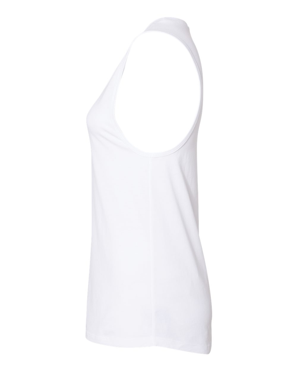 BELLA + CANVAS Women's Jersey Muscle Tank 6003 #color_White