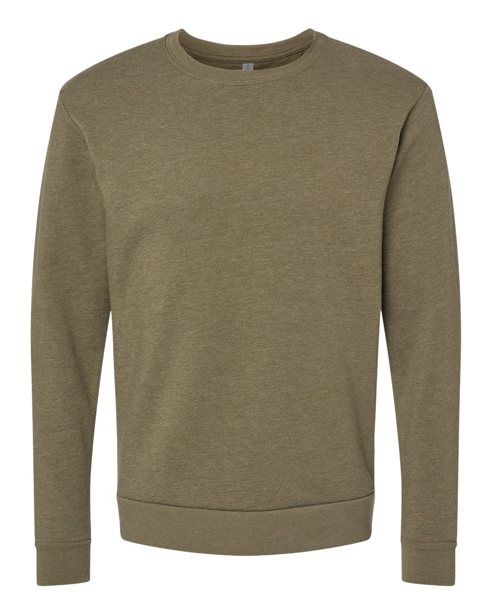 Next Level Malibu Crewneck Sweatshirt 9002 #color_Heather Military Green