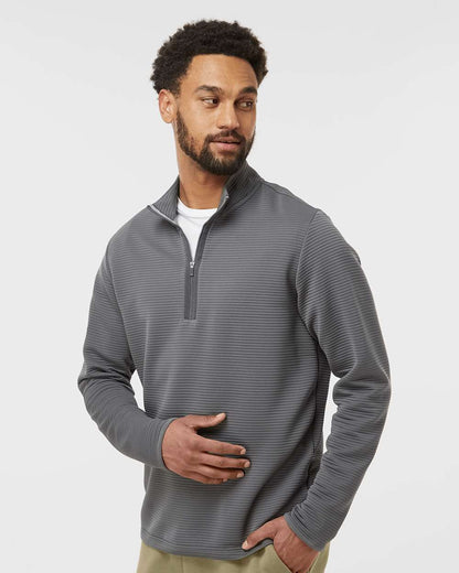 Adidas A588 Spacer Quarter-Zip Pullover #colormdl_Grey Five