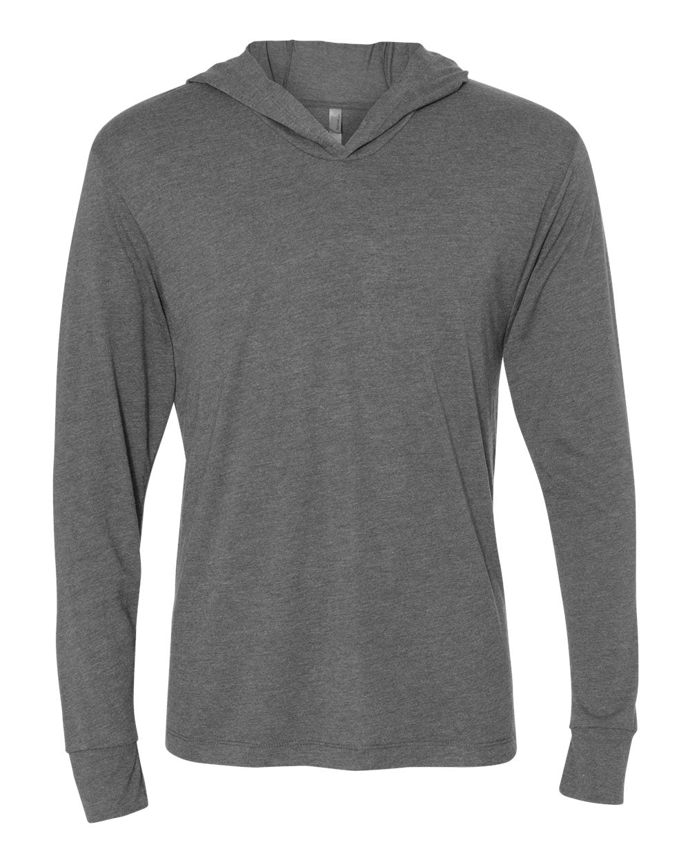 Next Level Triblend Hooded Long Sleeve Pullover 6021 #color_Premium Heather