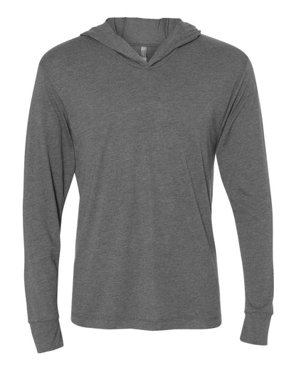 Next Level Triblend Hooded Long Sleeve Pullover 6021 #color_Premium Heather