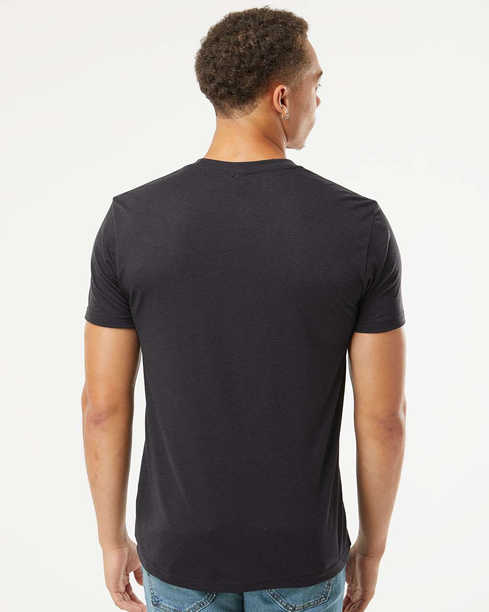 Next Level Triblend T-Shirt 6010 #colormdl_Graphite Black