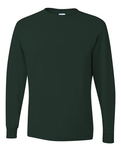 JERZEES Dri-Power® Long Sleeve 50/50 T-Shirt 29LSR #color_Forest Green