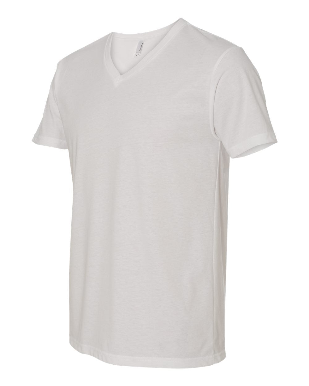 Next Level Sueded V-Neck T-Shirt 6440 #color_White