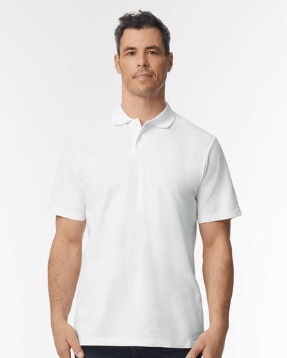 Gildan Softstyle® Adult Pique Polo 64800 #colormdl_White