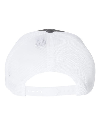 Flexfit 110® Mesh-Back Cap 110M #color_Charcoal/ White
