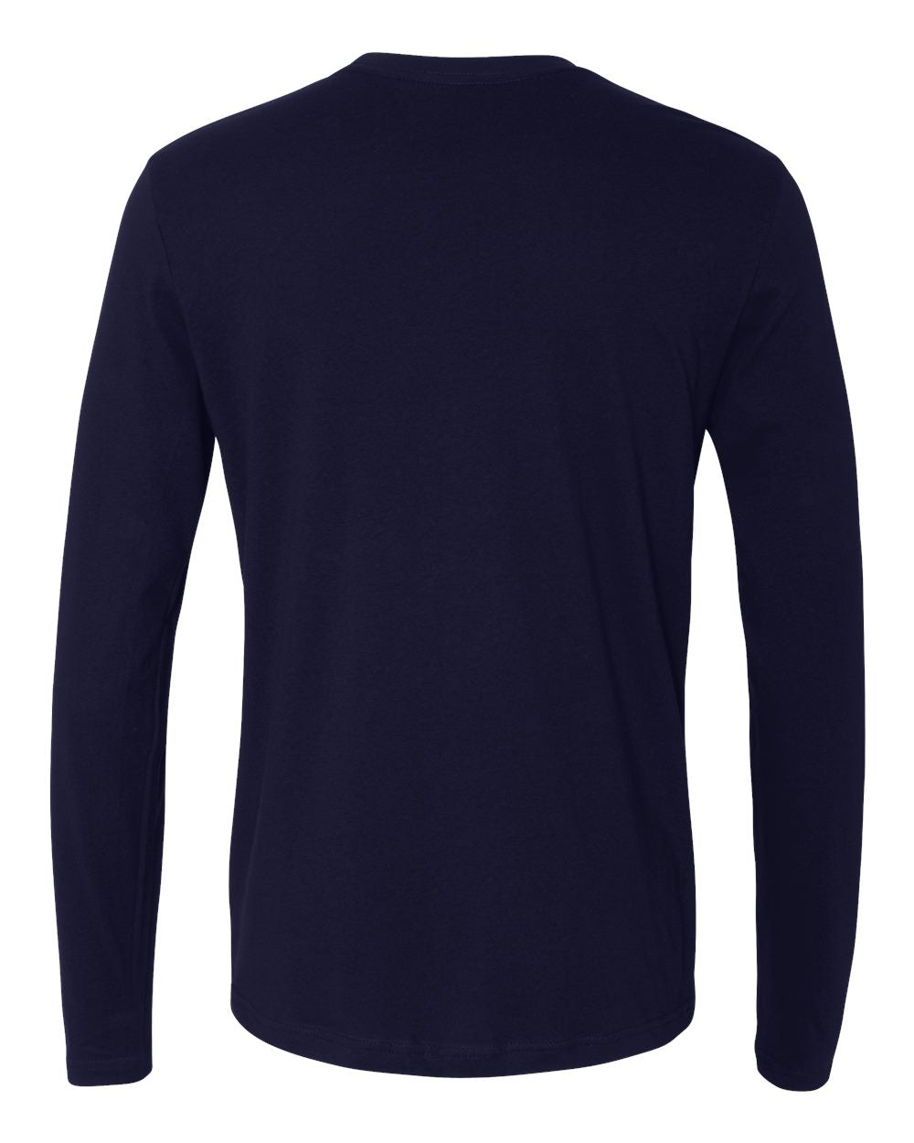 Next Level Cotton Long Sleeve T-Shirt 3601 #color_Midnight Navy