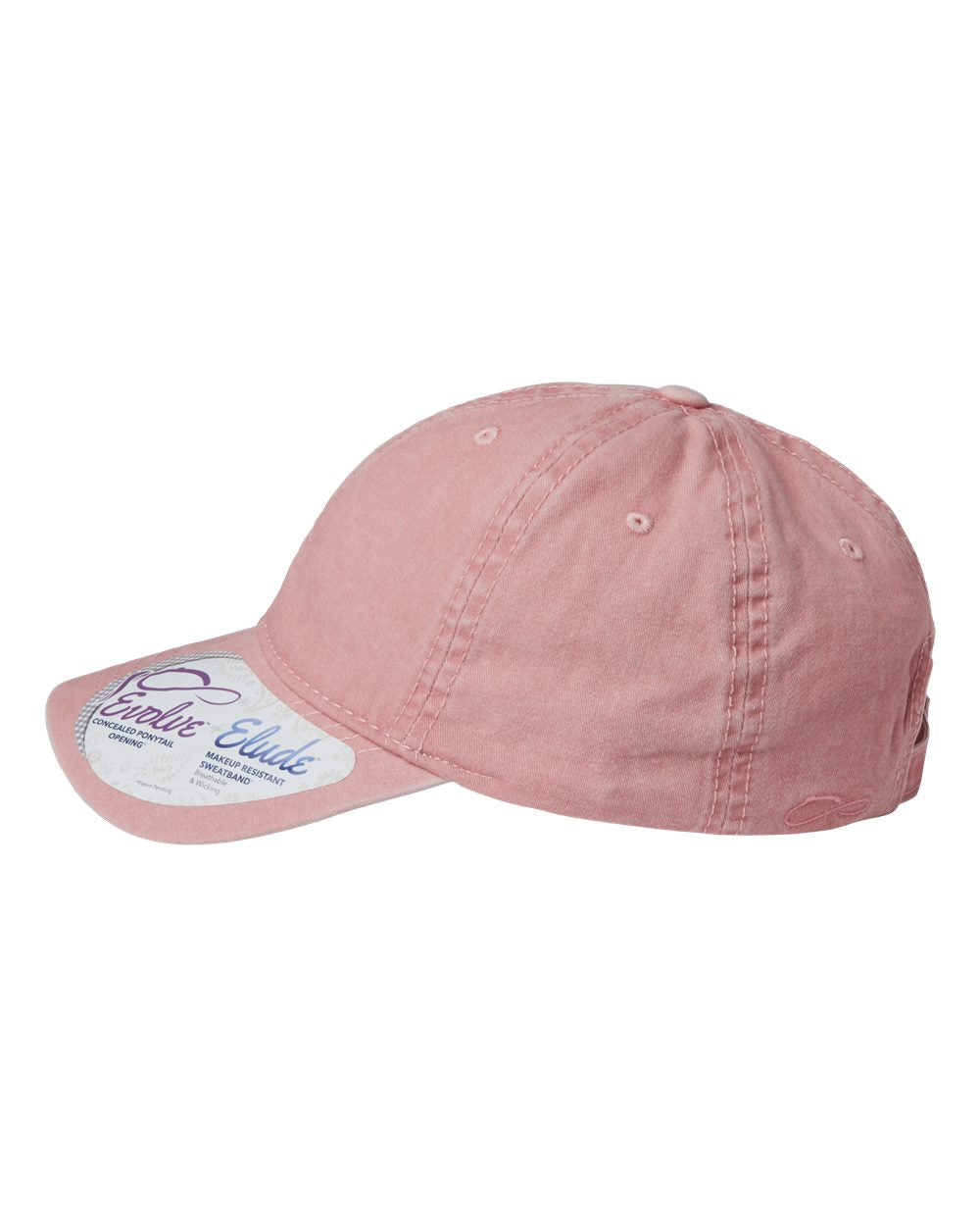 Infinity Her Women's Pigment-Dyed with Fashion Undervisor Cap CASSIE #color_Dusty Pink/ Floral