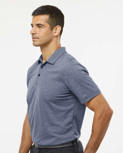 Adidas A582 Heathered Polo Shirt #colormdl_Collegiate Navy Melange