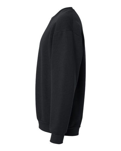 American Apparel ReFlex Fleece Crewneck Sweatshirt RF496 #color_Black