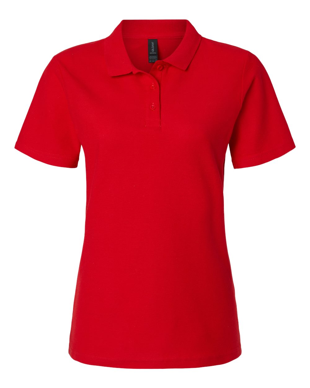 Gildan Softstyle® Women's Pique Polo 64800L #color_Red