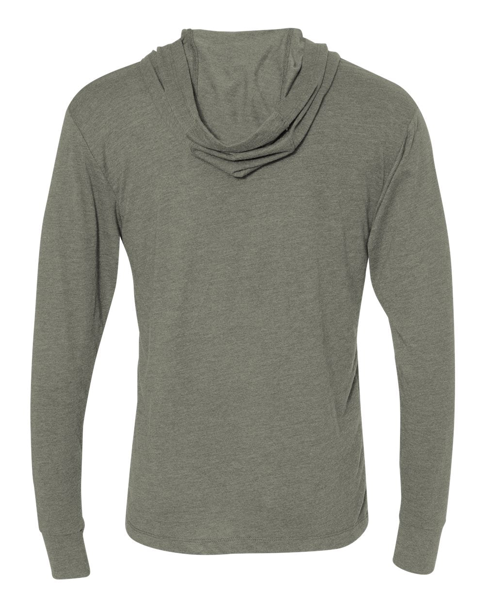 Next Level Triblend Hooded Long Sleeve Pullover 6021 #color_Venetian Grey