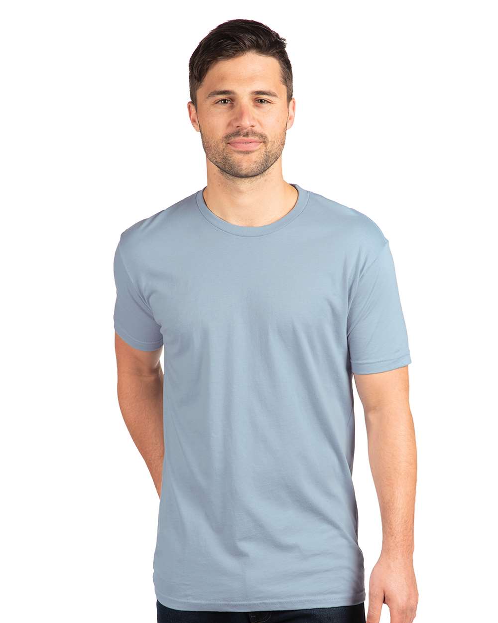 Next Level Cotton T-Shirt 3600 #colormdl_Stonewash Denim