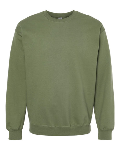 Gildan Softstyle® Midweight Crewneck Sweatshirt SF000 #color_Military Green