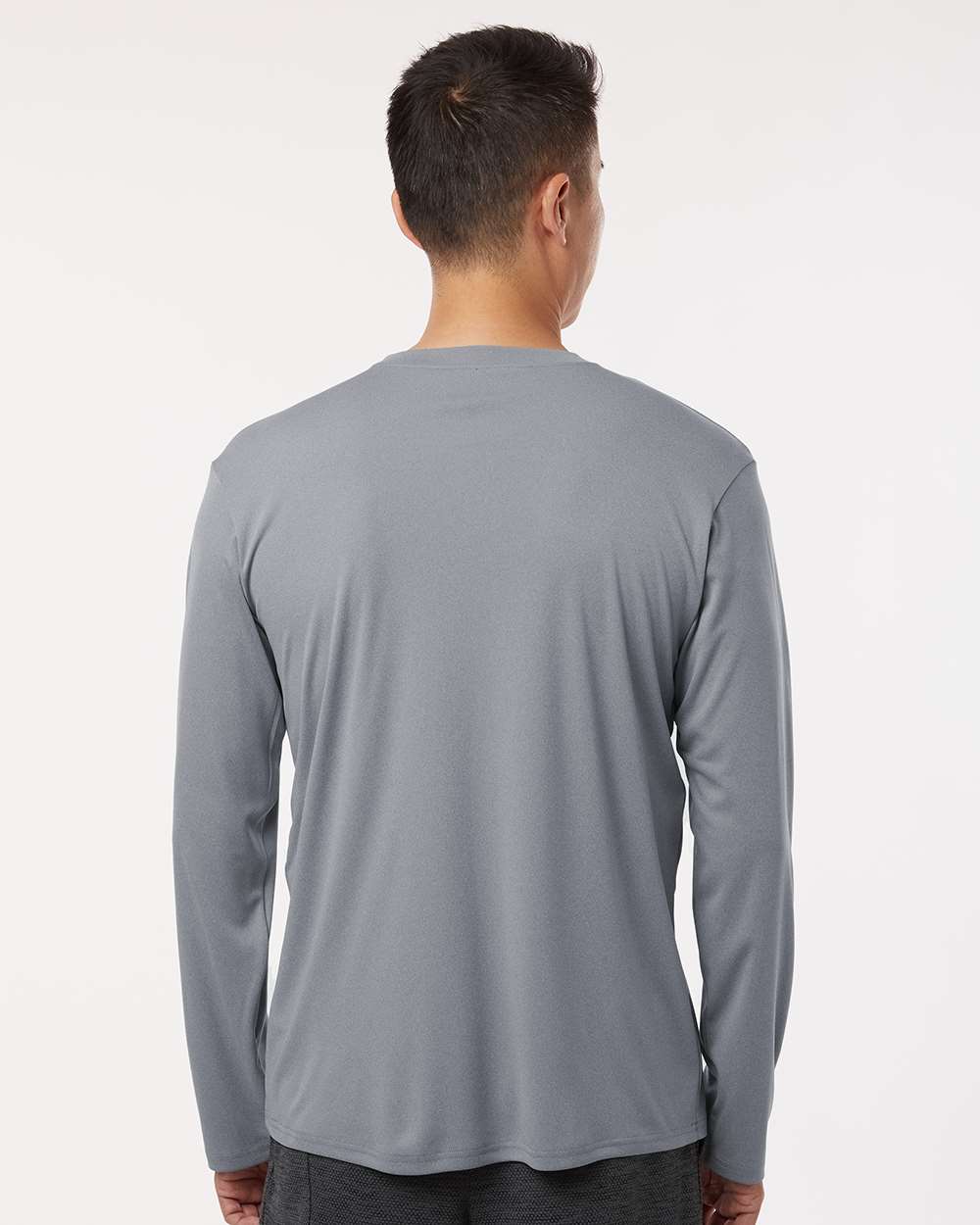 AllPro Pro-Lock Performance Long Sleeve T-Shirt 48400 #colormdl_Heather Steel