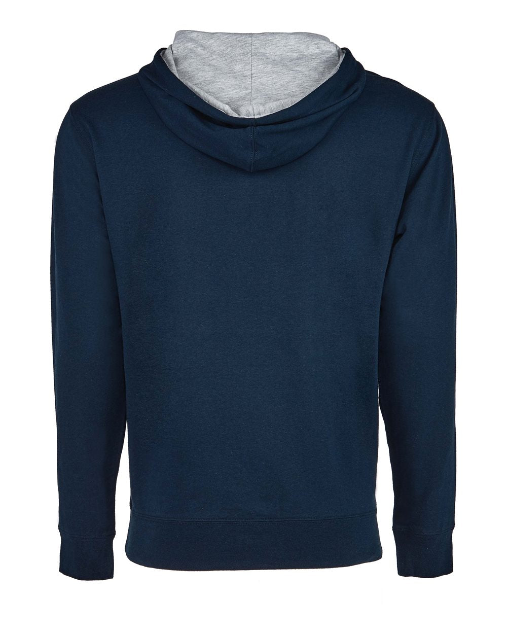 Next Level Laguna Hoodie 9301 #color_Midnight Navy/ Heather Grey
