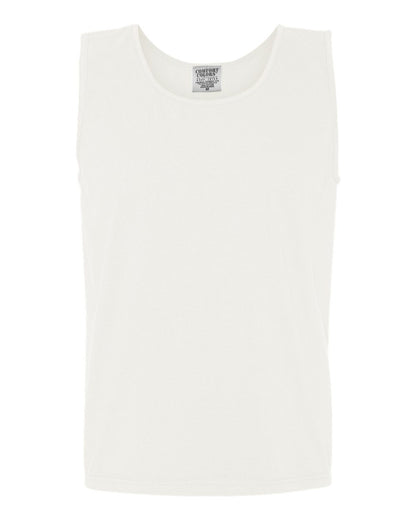 Comfort Colors Garment-Dyed Heavyweight Tank Top 9360 #color_White