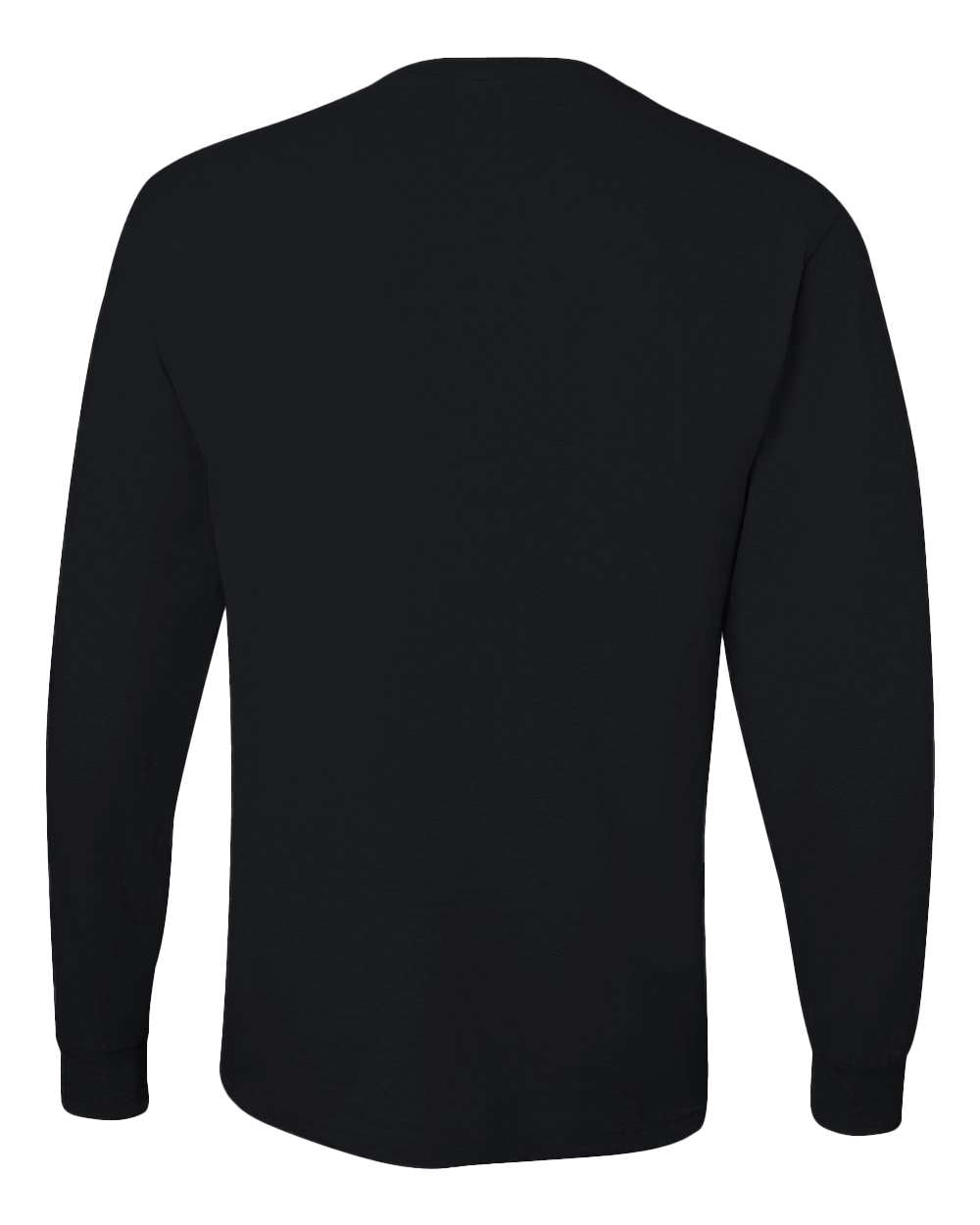 JERZEES Dri-Power® Long Sleeve 50/50 T-Shirt 29LSR #color_Black
