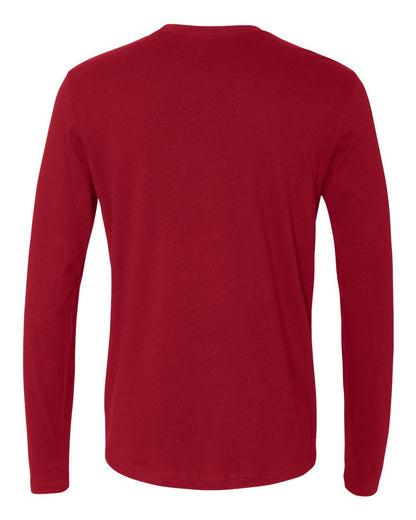 Next Level Cotton Long Sleeve T-Shirt 3601 #color_Cardinal