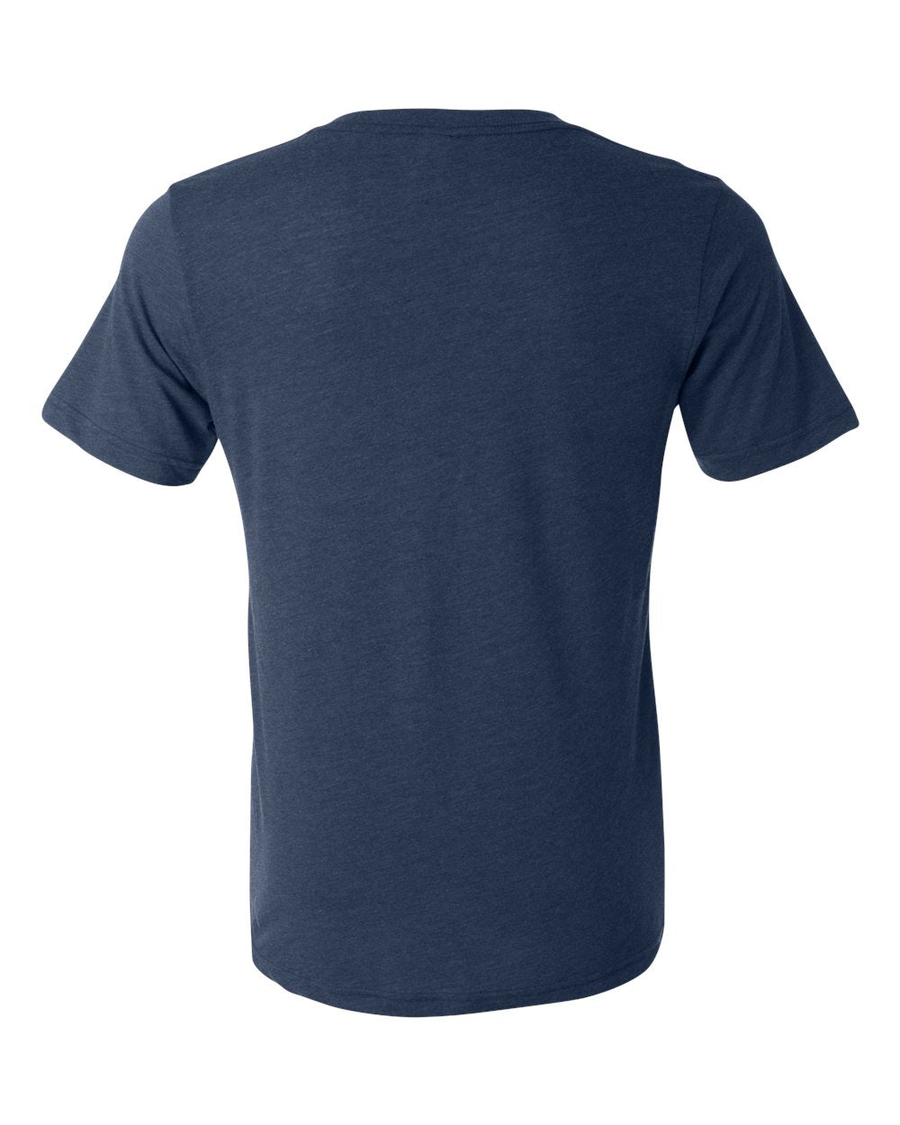 BELLA + CANVAS Triblend V-Neck Short Sleeve Tee 3415 #color_Navy Triblend