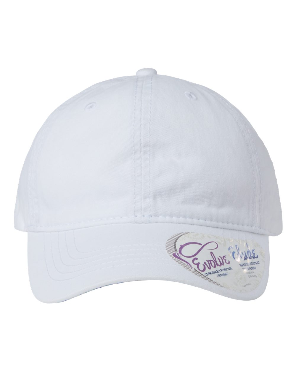Infinity Her Women's Pigment-Dyed with Fashion Undervisor Cap CASSIE #color_White/ Floral