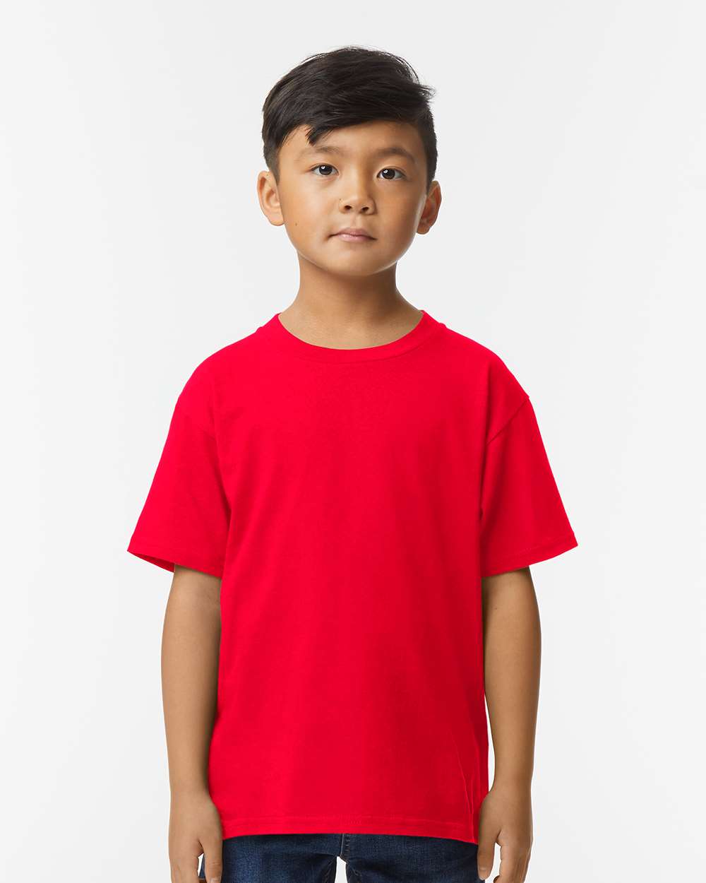 Gildan Softstyle® Youth Midweight T-Shirt 65000B #colormdl_Red