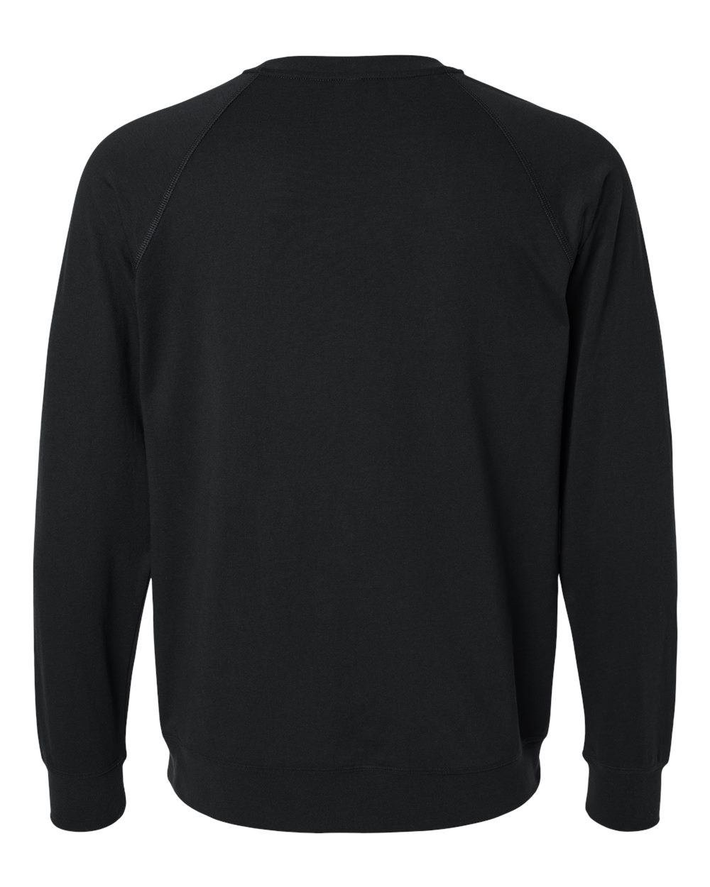 Next Level Laguna Raglan Crewneck Sweatshirt 9000 #color_Black