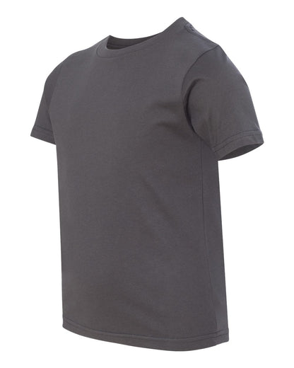 Next Level Youth Cotton T-Shirt 3310 #color_Heavy Metal