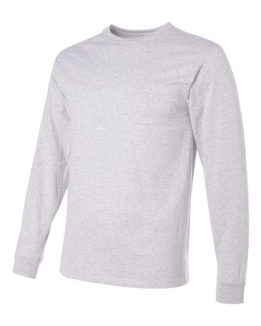 JERZEES Dri-Power® Long Sleeve 50/50 T-Shirt 29LSR #color_Ash