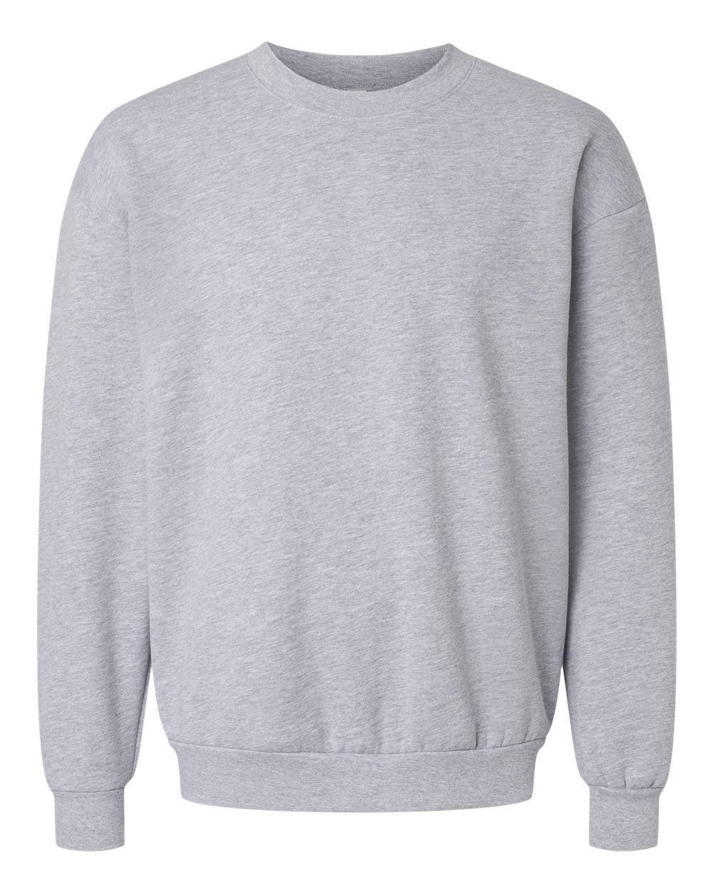 American Apparel ReFlex Fleece Crewneck Sweatshirt RF496 #color_Heather Grey