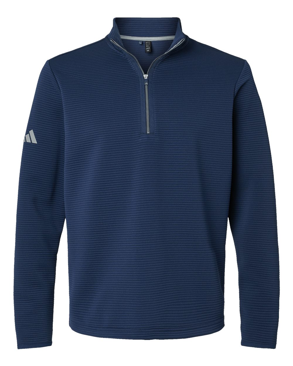 Adidas A588 Spacer Quarter-Zip Pullover #color_Collegiate Navy