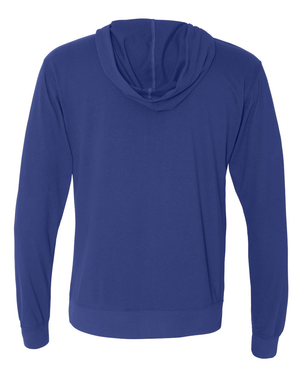 Next Level Sueded Long Sleeve Hooded Full Zip 6491 #color_Royal