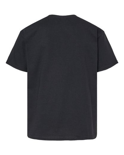 Gildan Softstyle® Youth Midweight T-Shirt 65000B #color_Pitch Black