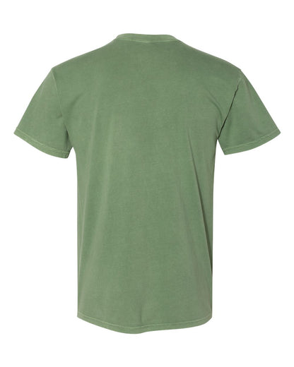 Next Level Inspired Dye Short Sleeve Pocket Crew 7415 #color_Clover