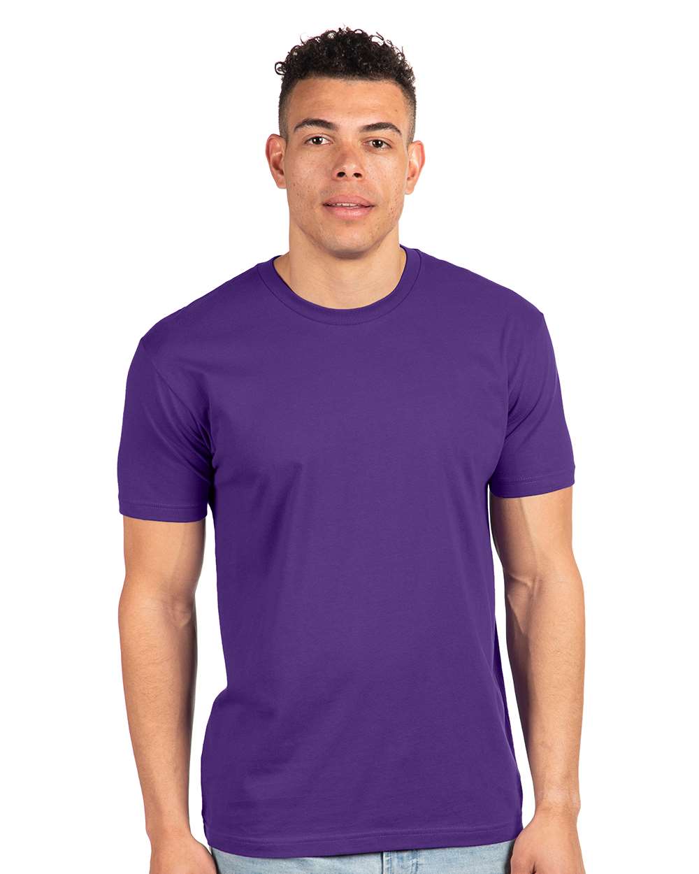 Next Level Cotton T-Shirt 3600 #colormdl_Purple Rush