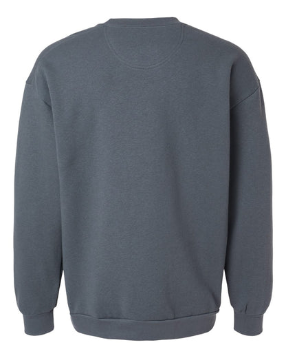 American Apparel ReFlex Fleece Crewneck Sweatshirt RF496 #color_Asphalt