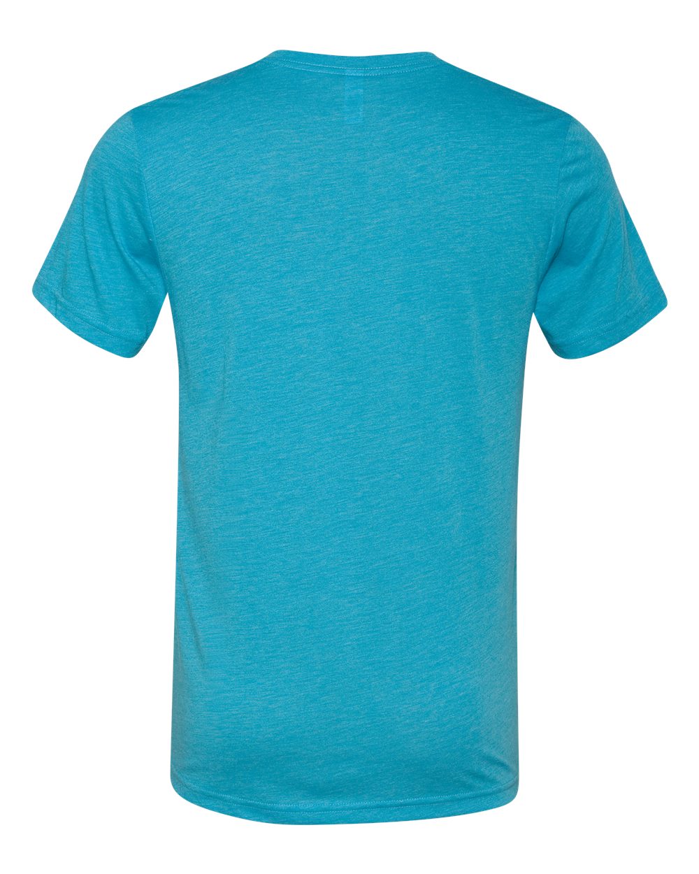 BELLA + CANVAS Triblend V-Neck Short Sleeve Tee 3415 #color_Aqua Triblend