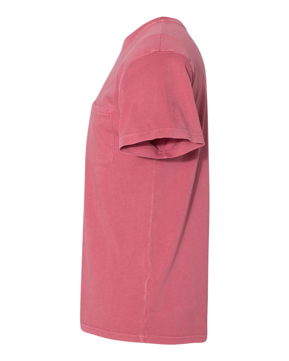 Next Level Inspired Dye Short Sleeve Pocket Crew 7415 #color_Smoked Paprika