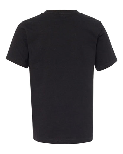 Next Level Youth Cotton T-Shirt 3310 #color_Black