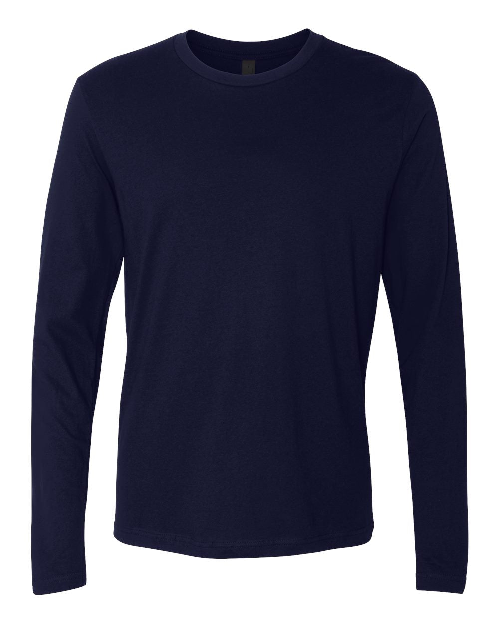 Next Level Cotton Long Sleeve T-Shirt 3601 #color_Midnight Navy