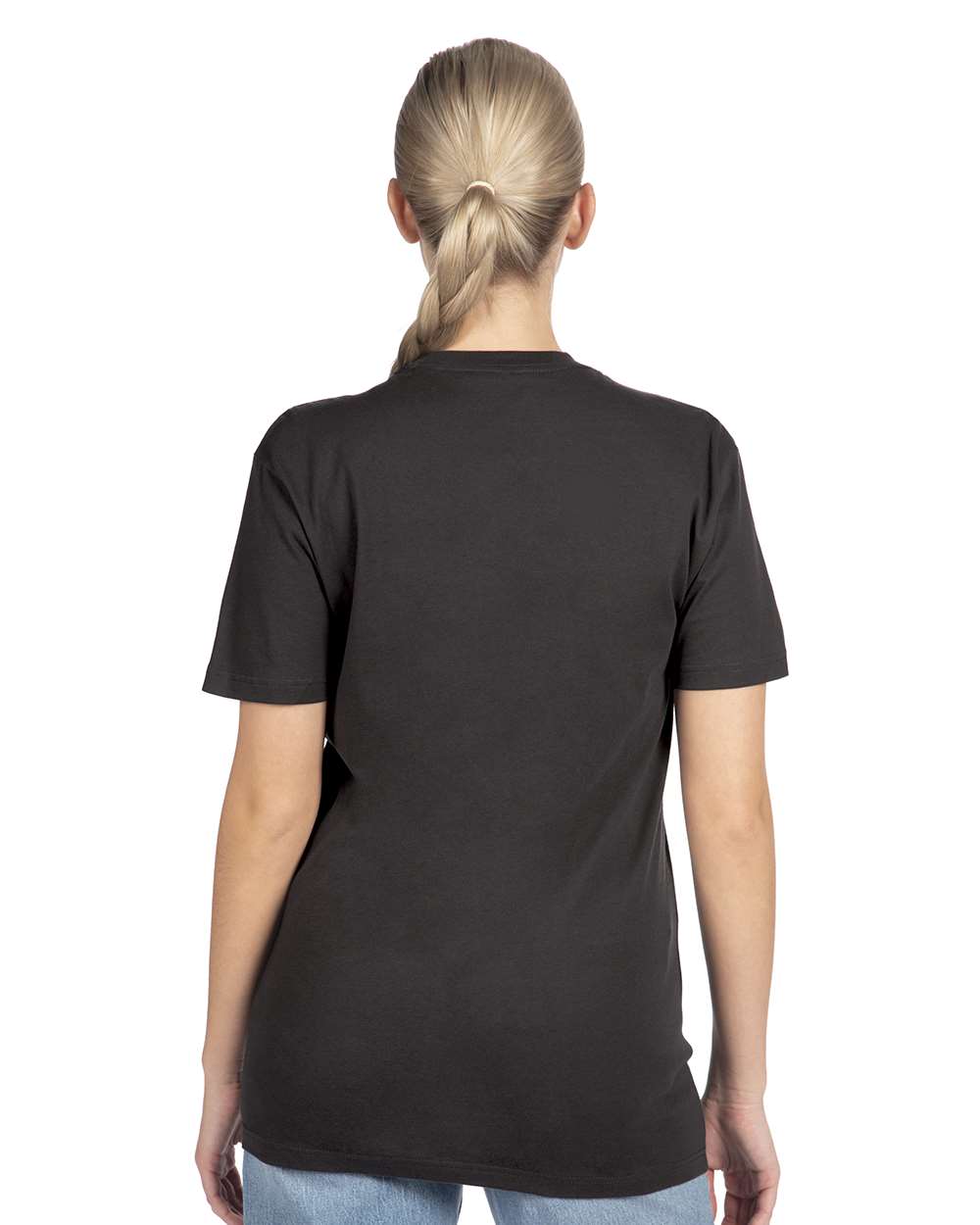Next Level Cotton T-Shirt 3600 #colormdl_Graphite Black