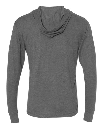 Next Level Triblend Hooded Long Sleeve Pullover 6021 #color_Premium Heather
