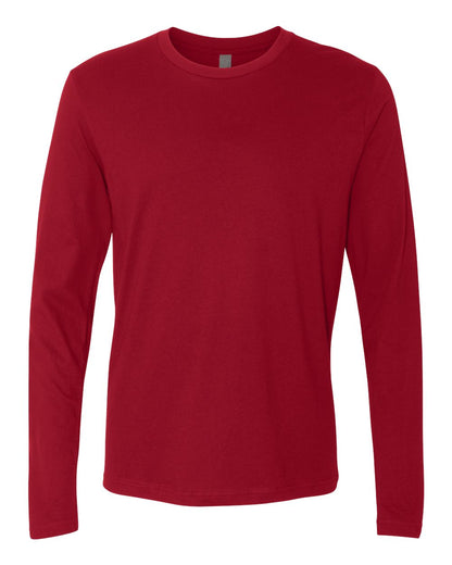 Next Level Cotton Long Sleeve T-Shirt 3601 #color_Cardinal