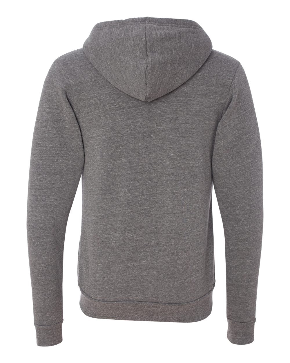 BELLA + CANVAS Triblend Sponge Fleece Full-Zip Hoodie 3909 #color_Grey Triblend