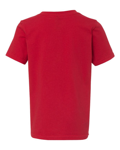 Next Level Youth Cotton T-Shirt 3310 #color_Red