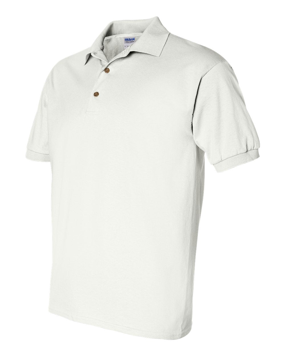 Gildan Ultra Cotton® Jersey Polo 2800 #color_White