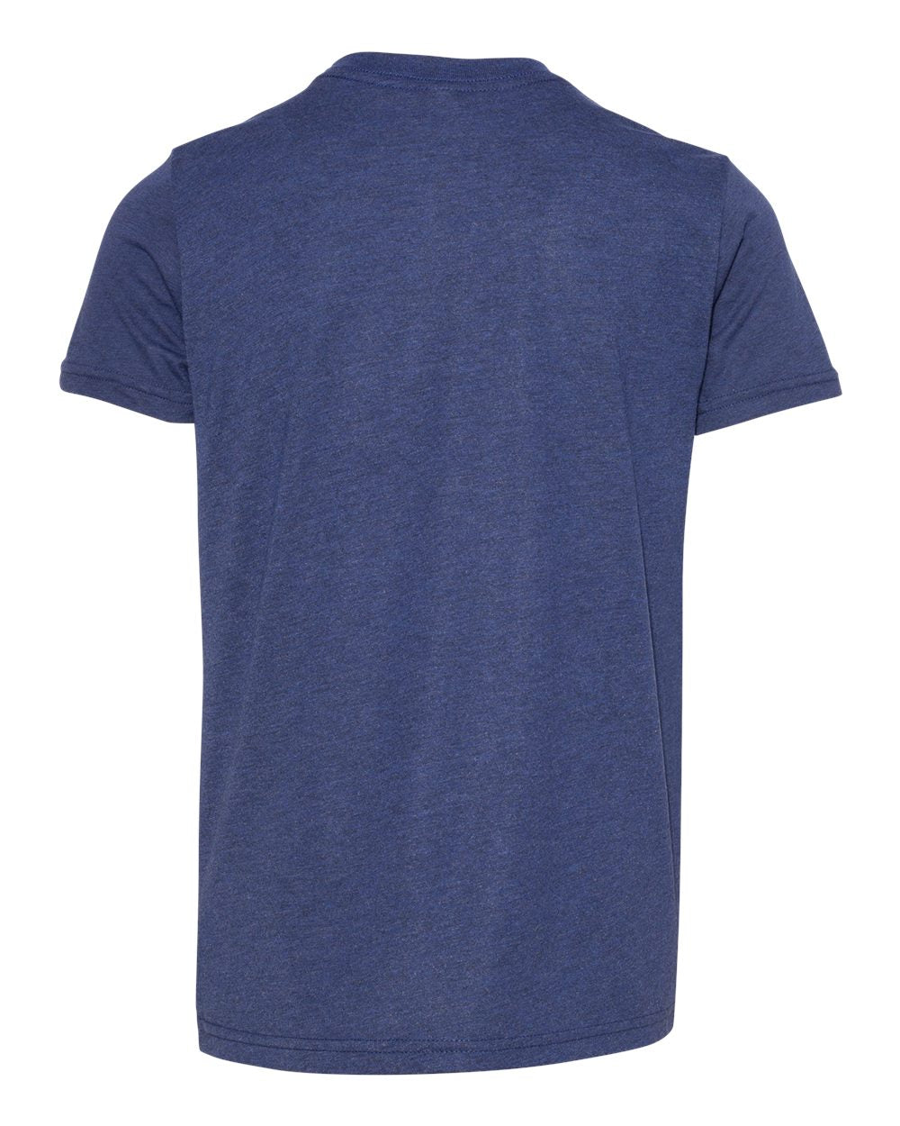 BELLA + CANVAS Youth Triblend Tee 3413Y #color_Navy Triblend