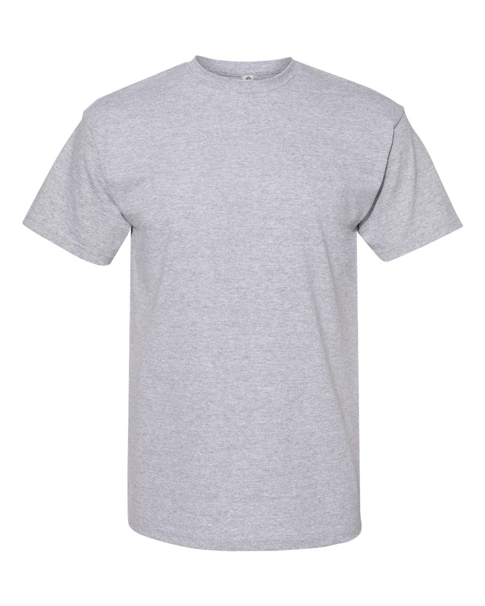 American Apparel Midweight Cotton Unisex Tee 1701 #color_Heather Grey