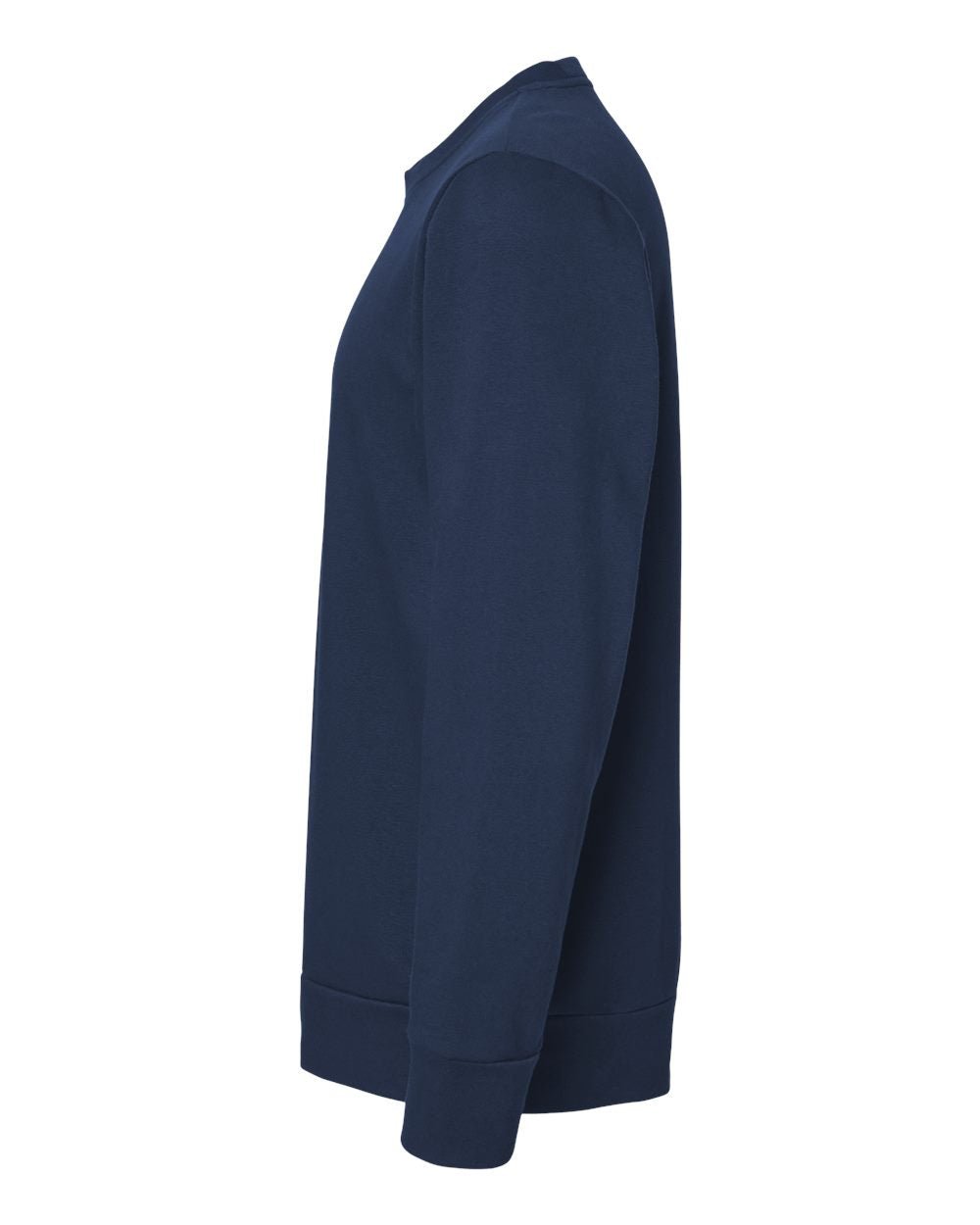 Adidas A434 Fleece Crewneck Sweatshirt #color_Collegiate Navy